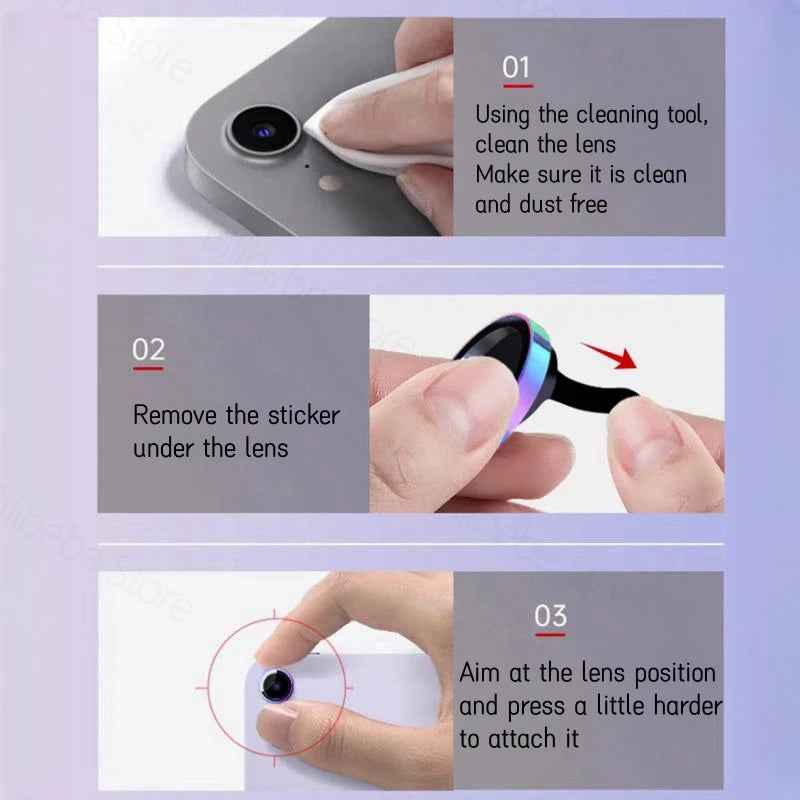 iPad lens protector glass