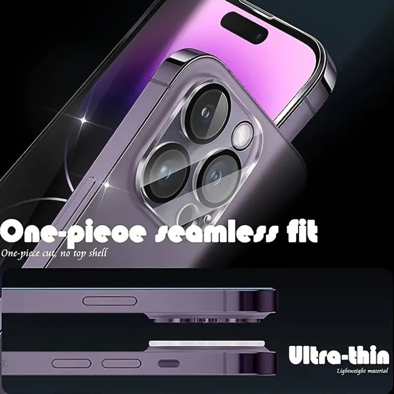 3-pack tempered glass & camera protector for iPhone 17