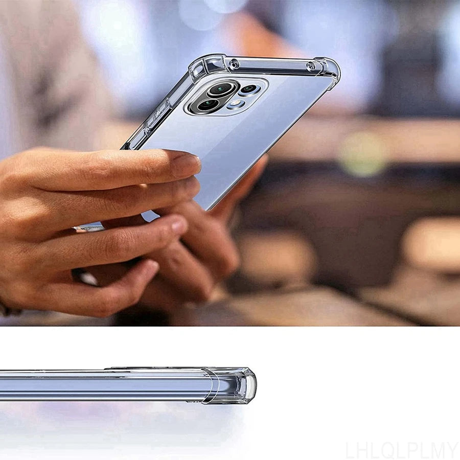 Shockproof silicone case for Xiaomi models