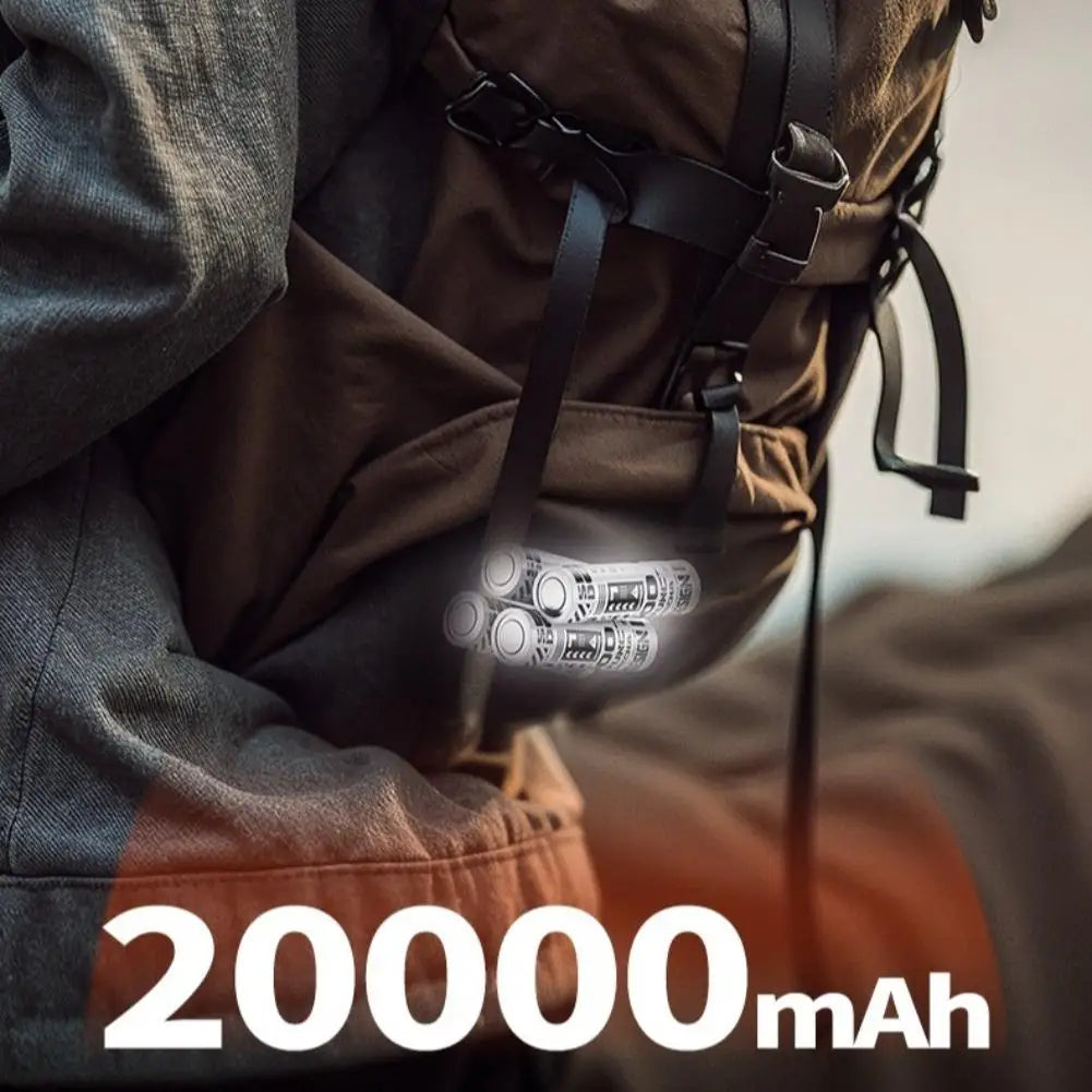 25000mAh Mini Power Bank with Replaceable Battery & Charger