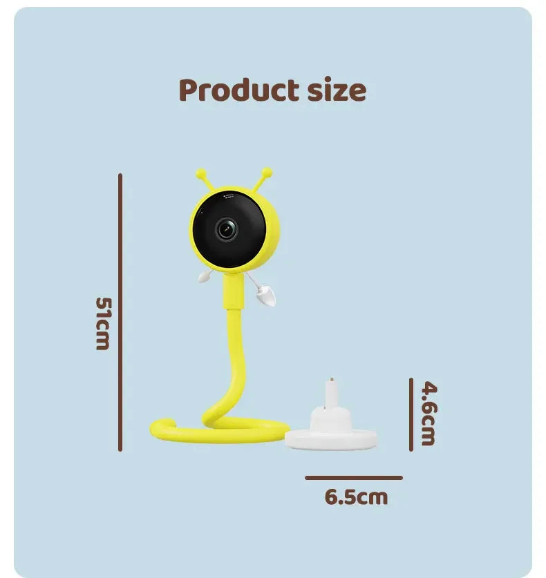 C11 Smart Baby Monitor HD Camera with Music Function