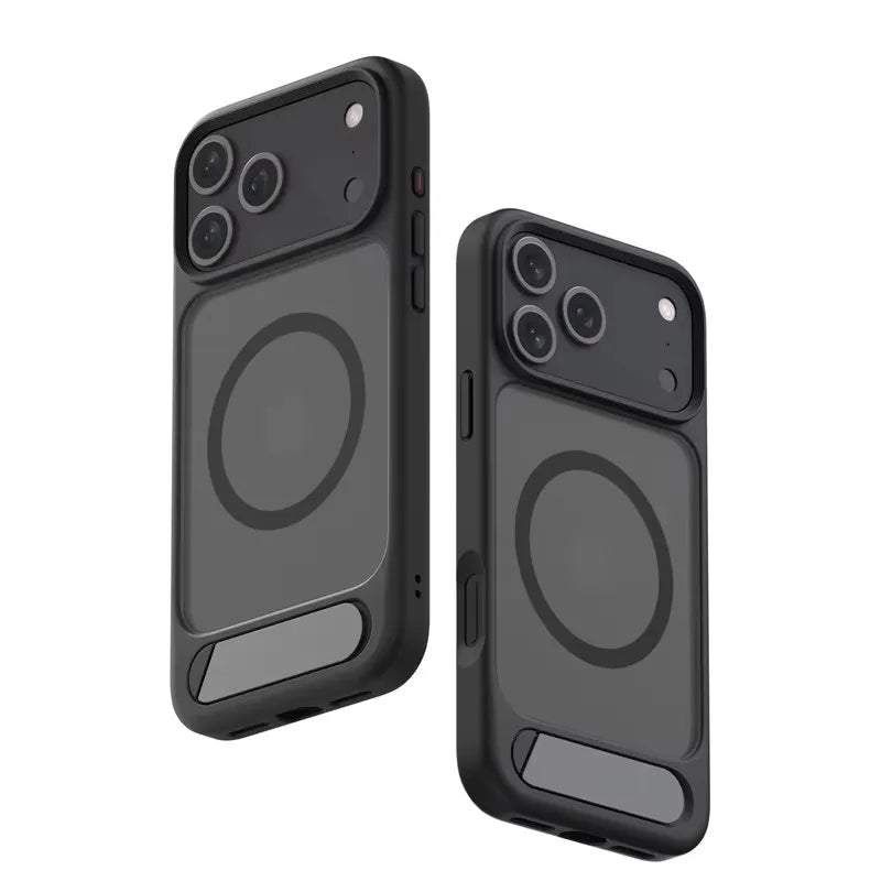 Magnetische Hülle für iPhone 17 mit klappbarem Ständer