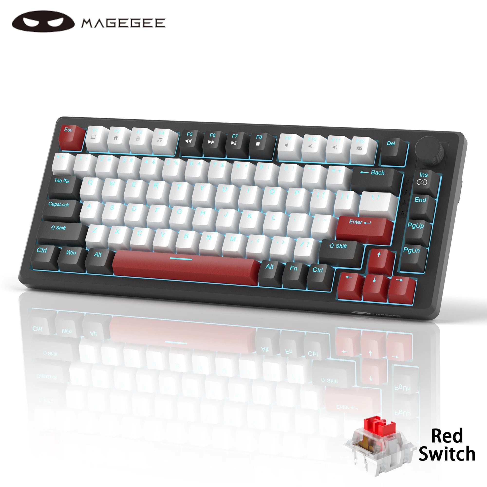 MageGee 75% Mechanische Gaming Tastatur