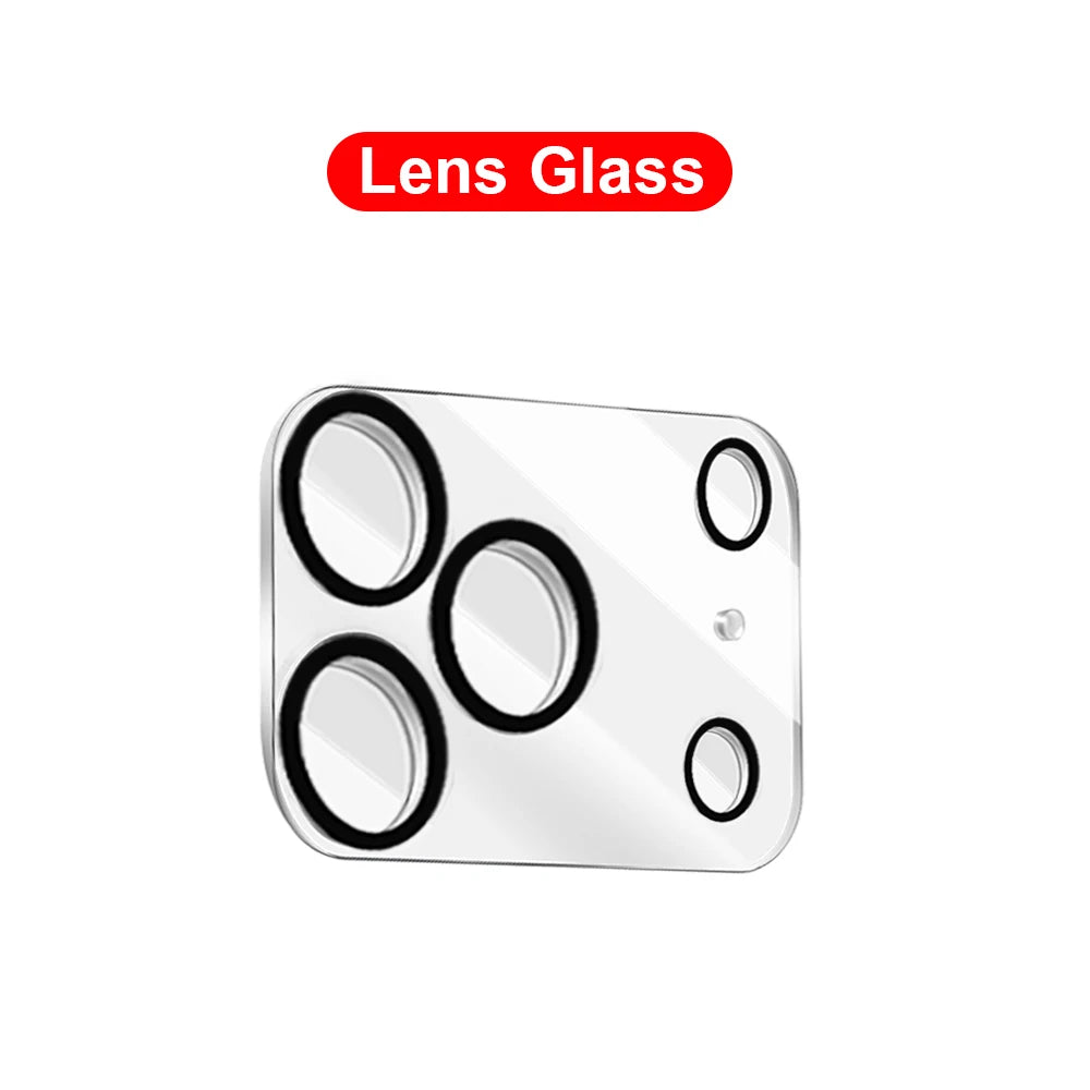 6-in-1 Panzerglas Set mit Kamera Schutz für iPhone 17