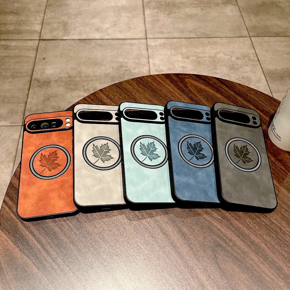 Luxus Kunstleder Hülle Pixel 9 8 Pro XL