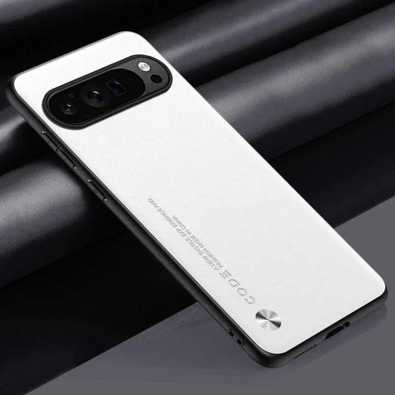 Luxuriöse Lederhülle für Google Pixel