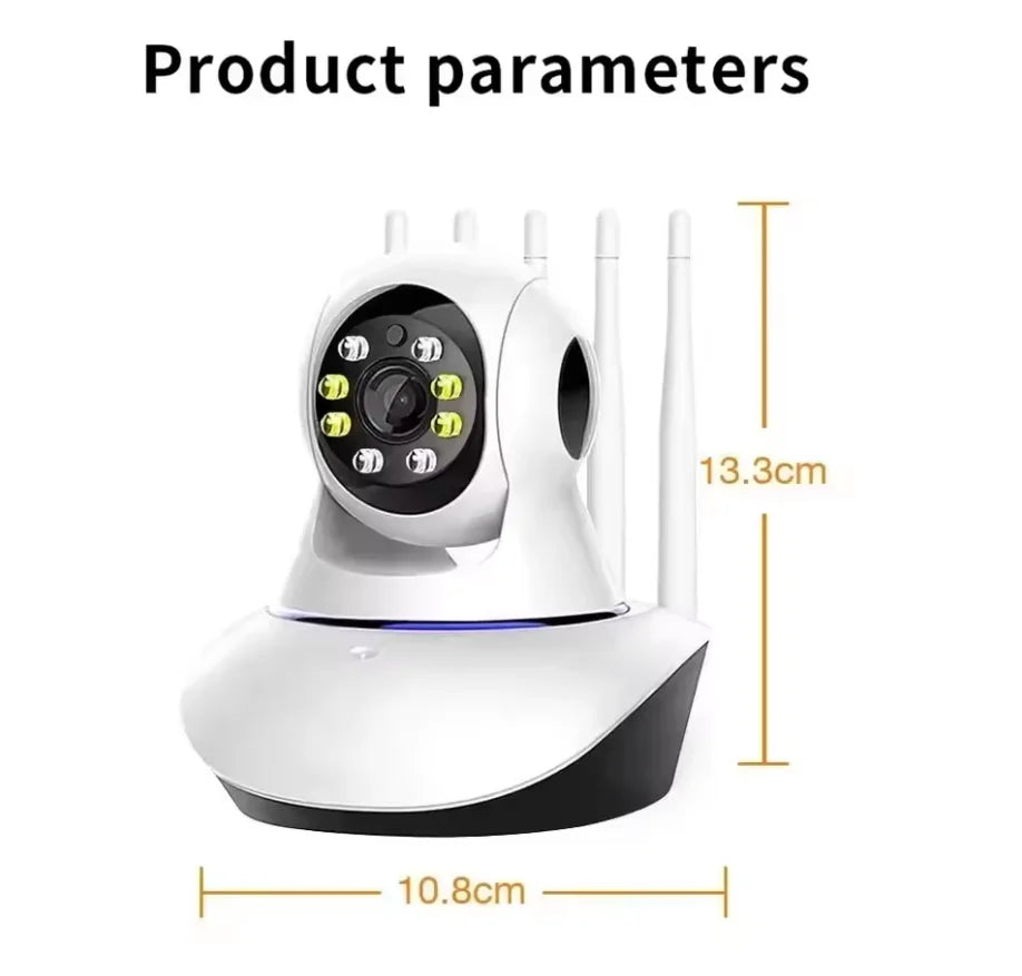 WLAN IP-Kamera Innen mit App, 1080P, Bewegungssensor