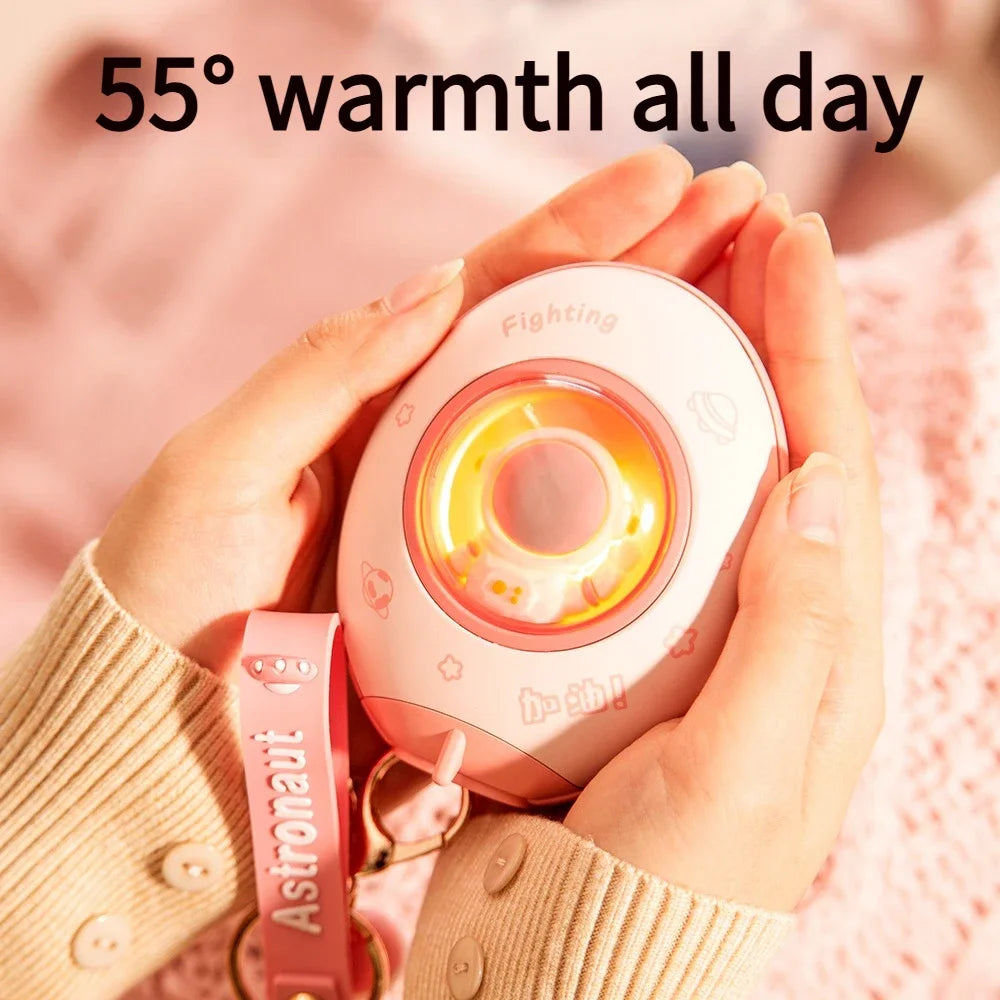 Portable Hand Warmer 5000mAh Power Bank with Light