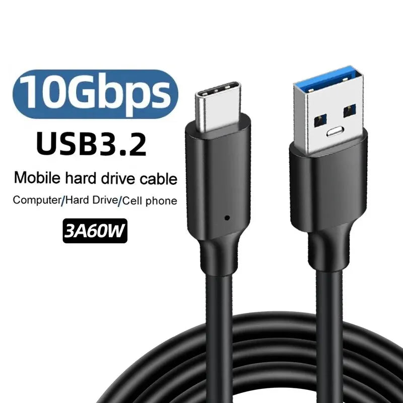 USB 3.2 Kabel Typ A auf Typ C Schnell