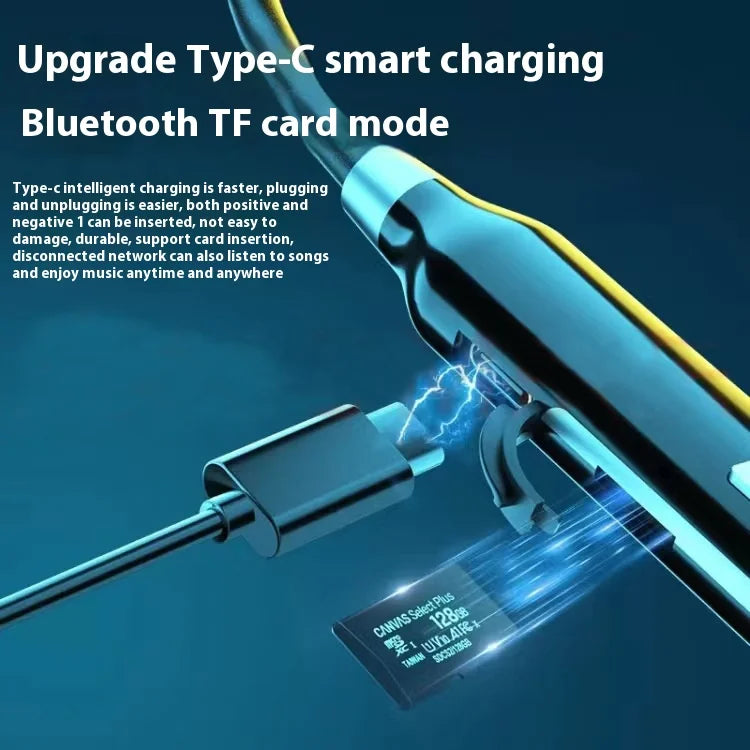 Bluetooth Kopfhörer Nackenband In-Ear mit Mic