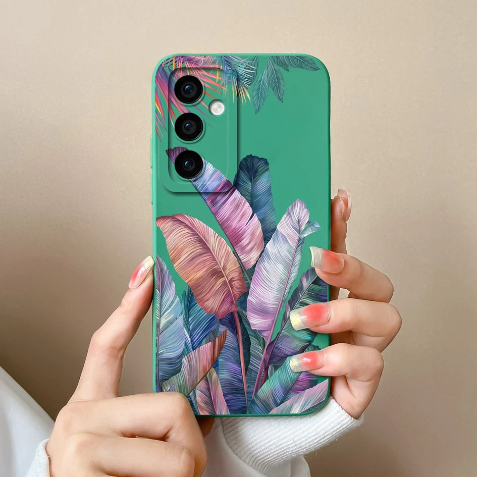 Leopardenmuster Silikonhülle mit Kameraschutz