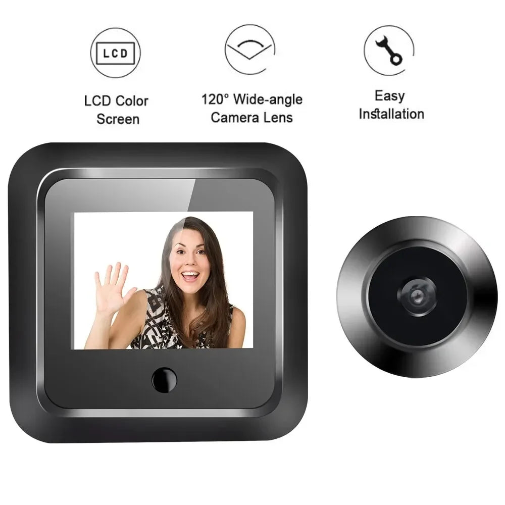 2.4" Digitale Türspion Kamera mit Display & Weitwinkel