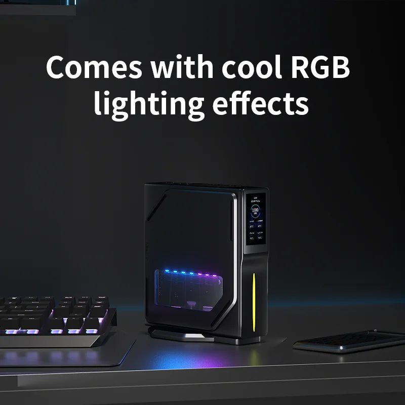 Kompakter S1 Mini-PC Intel Alder Lake N100 Gaming PC