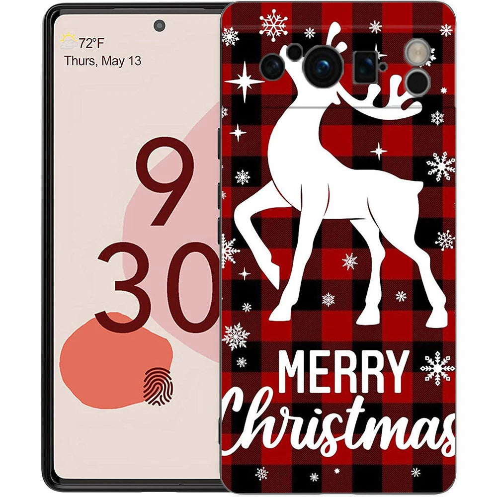 Semi-wrapped TPU silicone case for Google Pixel 8 - shockproof and stylish