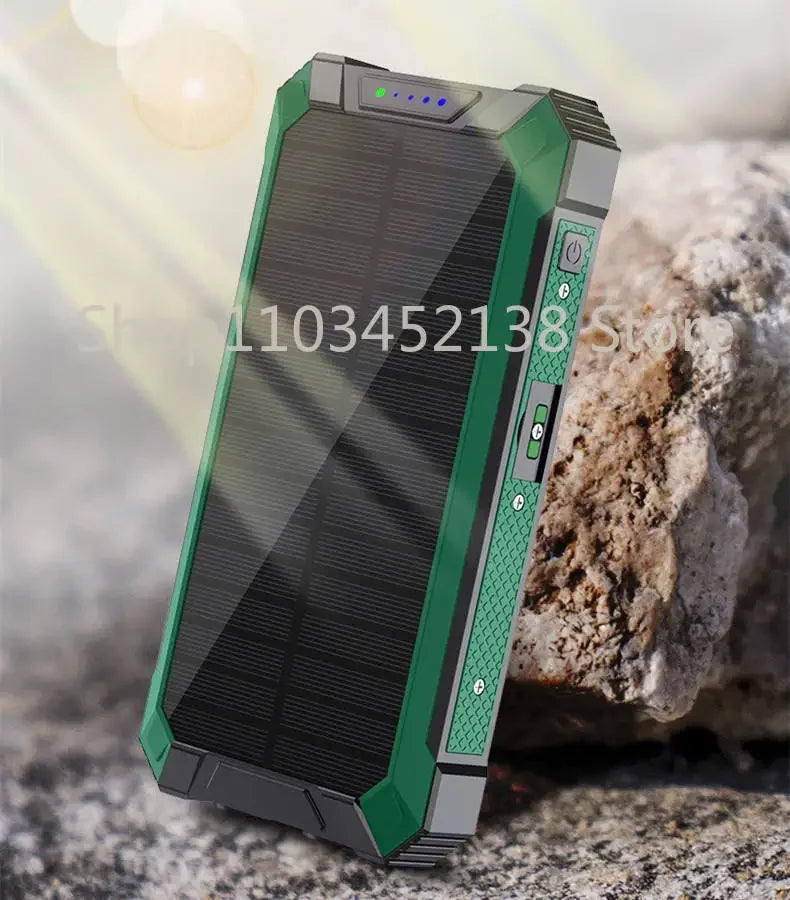 Solar Powerbank 20000mAh wasserdicht mit Typ-C