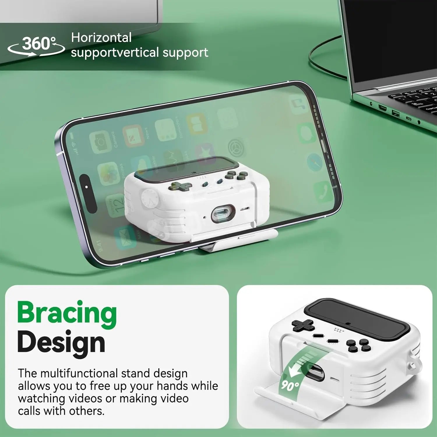 Hülle für AirPods Pro 3 (2025) mit Halterung & Schutz