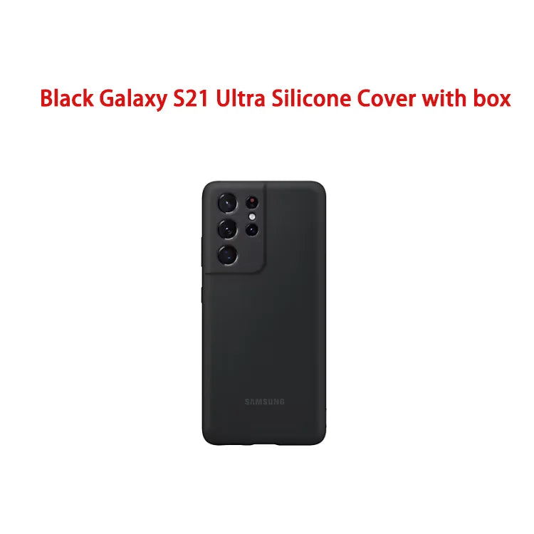 Silikon Case für Samsung Galaxy S21 Ultra Premium