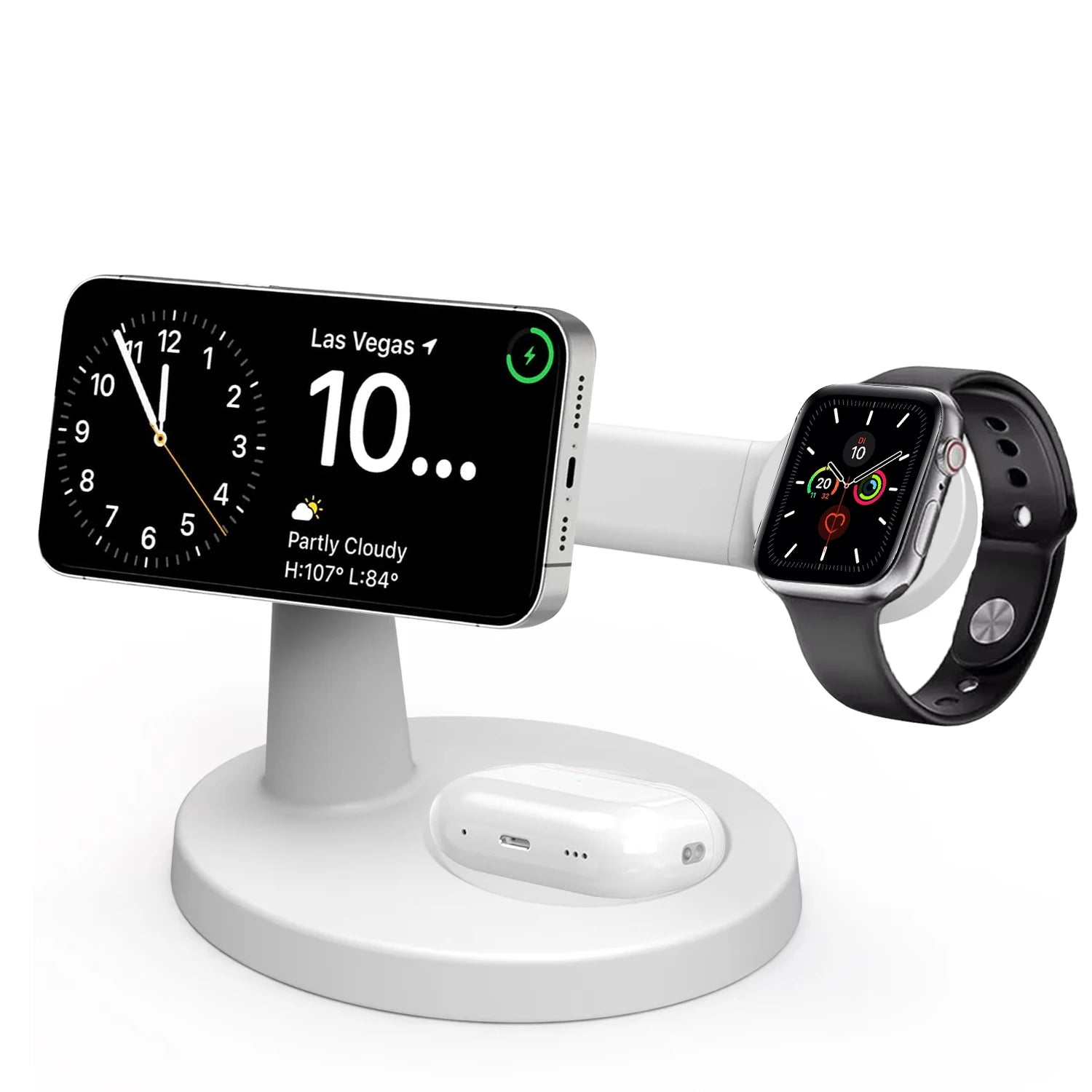 3-in-1 Magnetische Wireless Ladestation für Apple