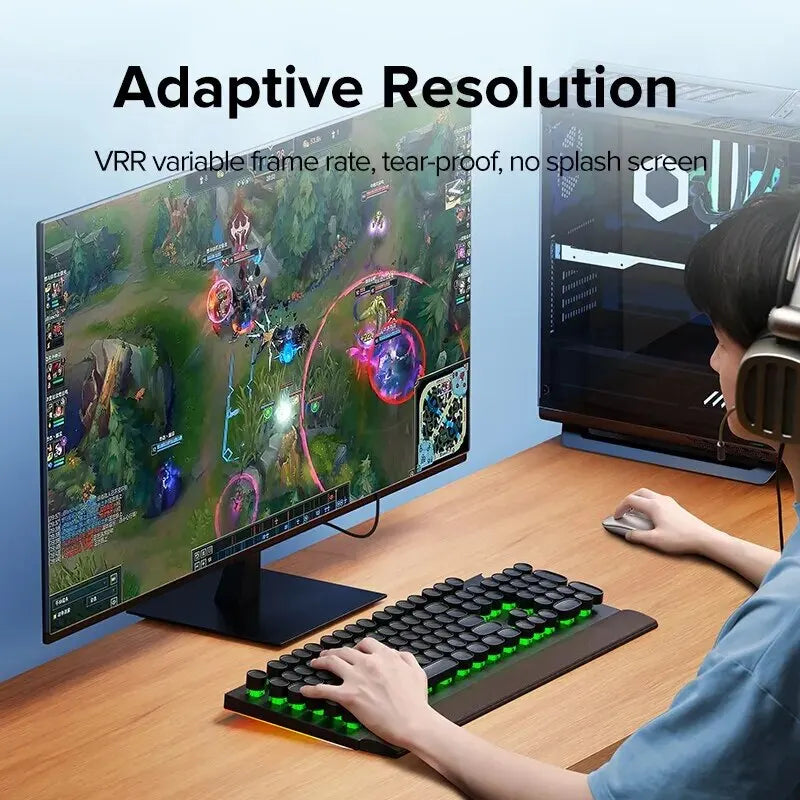 8K HDMI 2.1 Kupferkabel 48Gbps für PS5, Switch