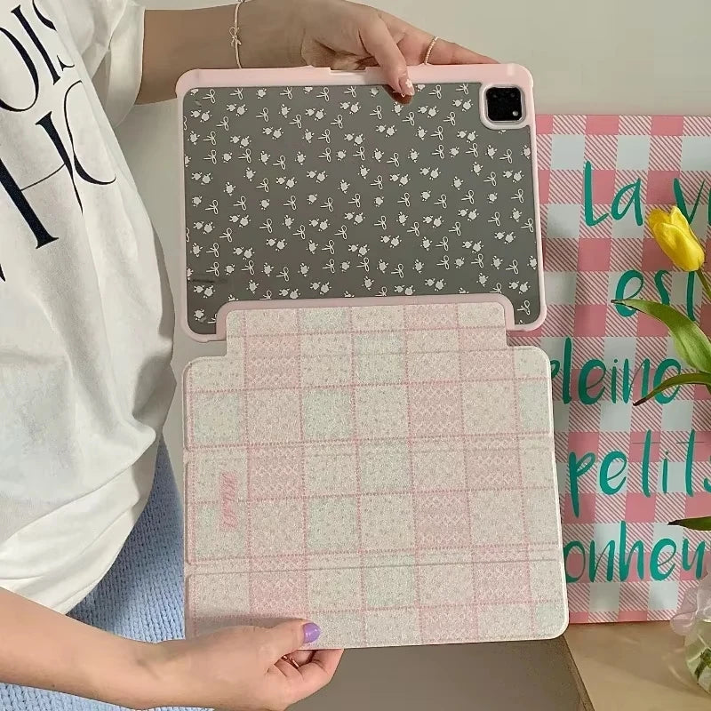 Floral Acrylic iPad Case