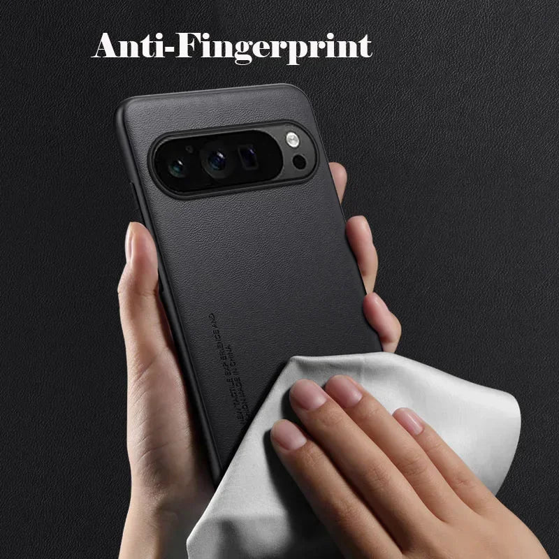 Luxuriöse Lederhülle für Google Pixel