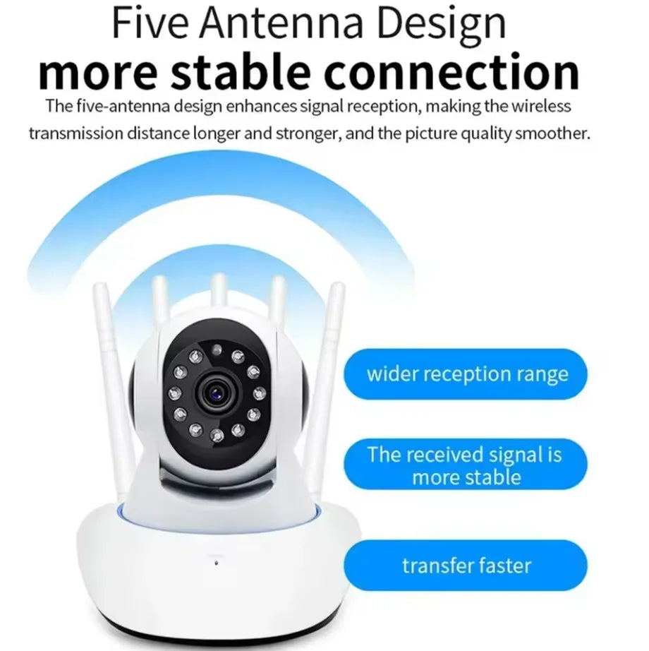 WLAN IP-Kamera Innen mit App, 1080P, Bewegungssensor