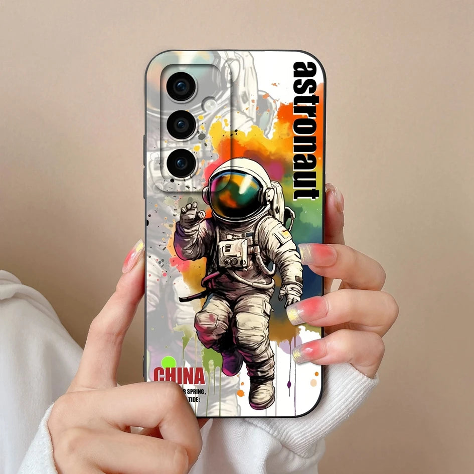 Leopardenmuster Silikonhülle mit Kameraschutz