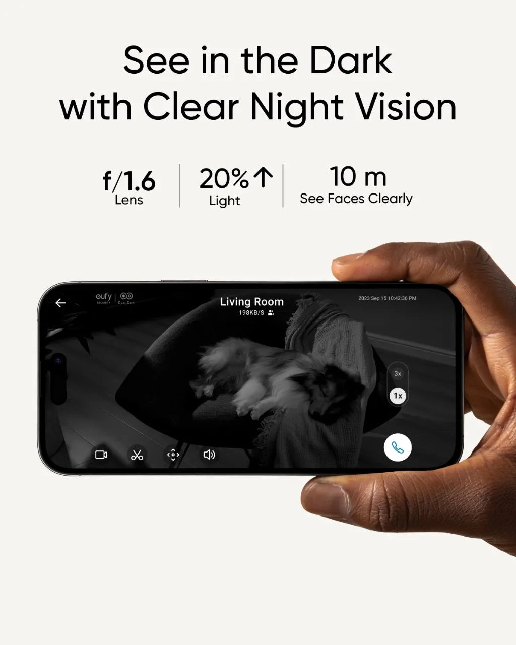 Security Indoor Cam S350 4K Dual Camera