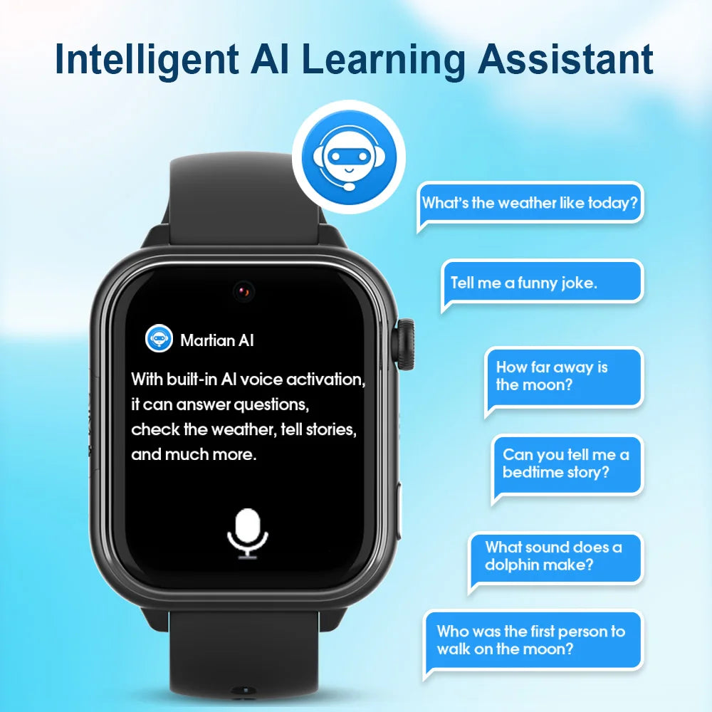 Kids Smartwatch with GPS, Video Call & SOS