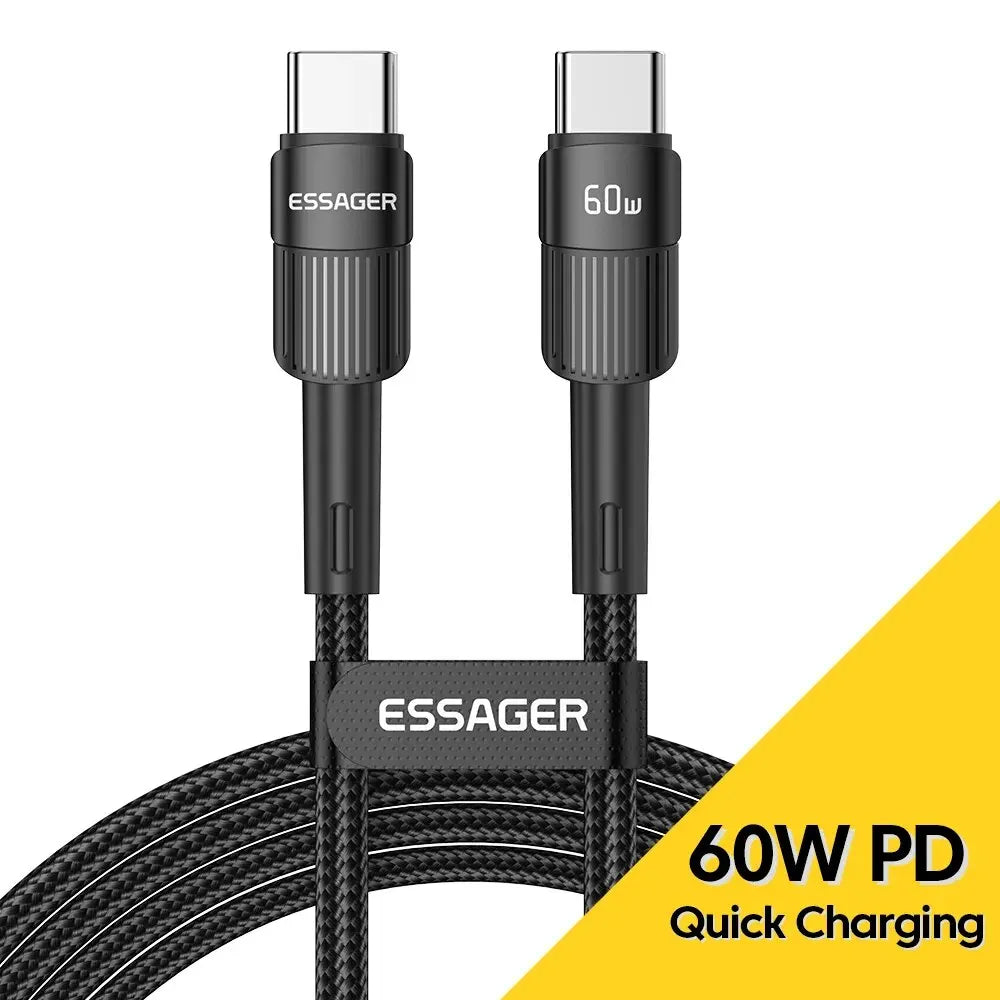 Essager 100W USB-C zu USB-C Kabel