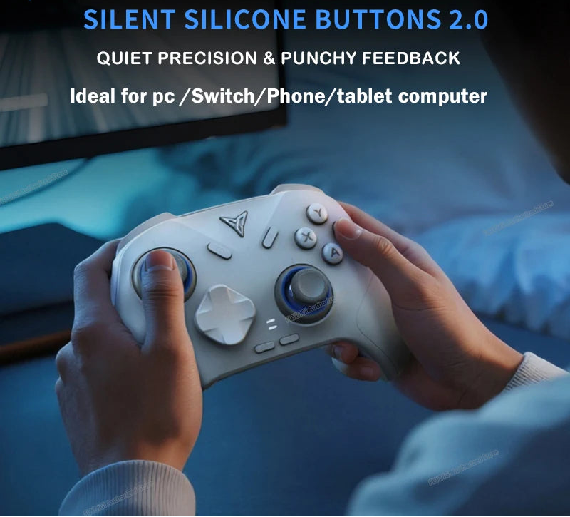 Flydigi Direwolf 4 wireless game controller with dock