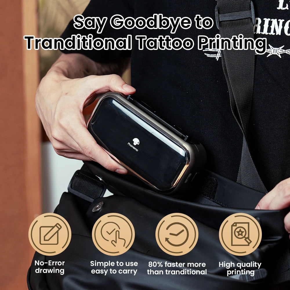 Phomemo TP31 Wireless Tattoo Stencil Printer for Artists