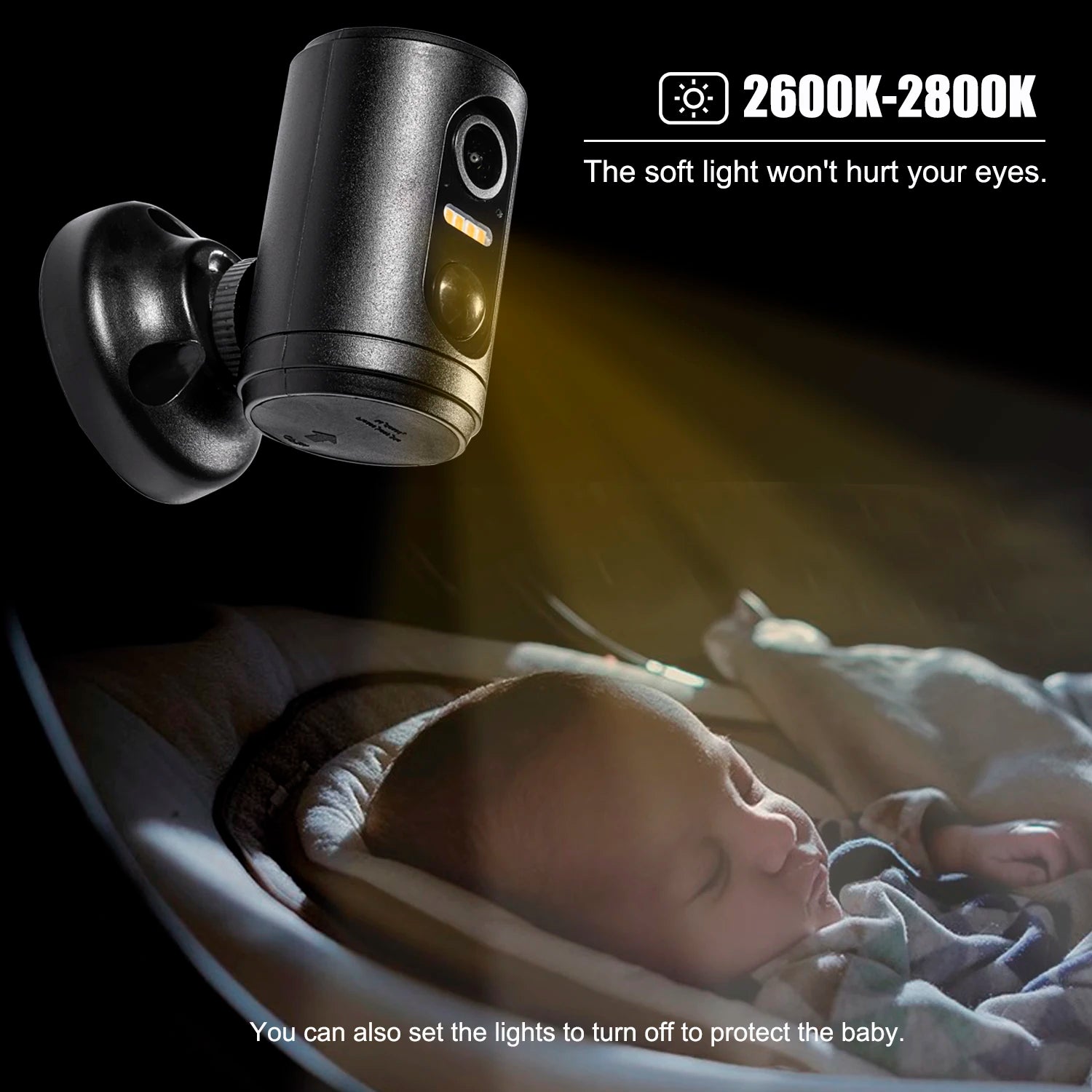 Mini WLAN Kamera Akku PIR Bewegungserkennung HD