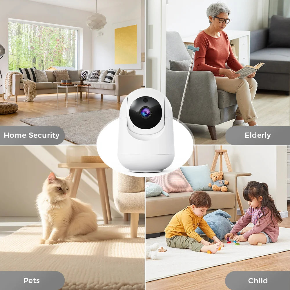 5MP/3MP Babymonitor WLAN IP Kamera mit AI