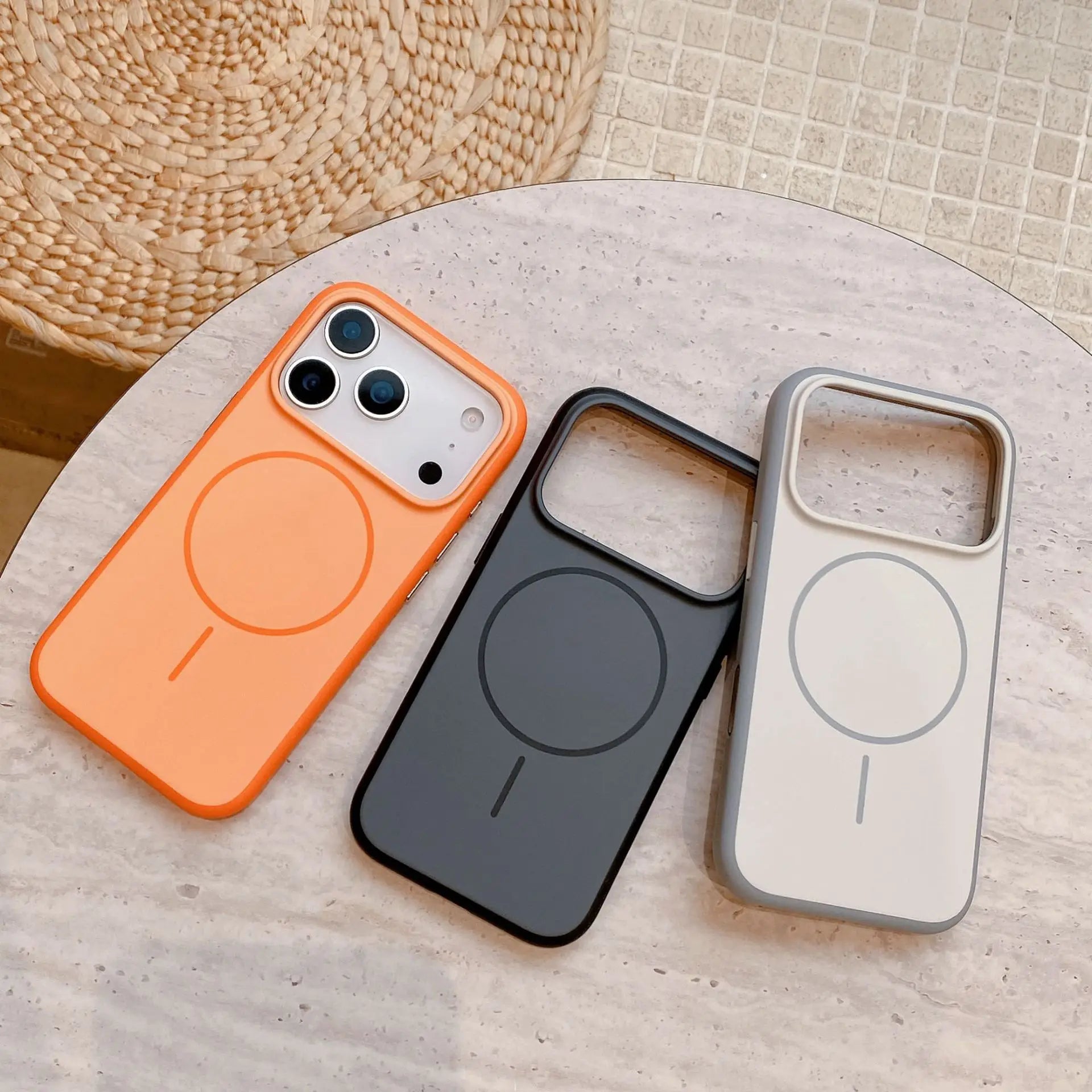 Transparente Magnethülle für iPhone 17 mit Magsafe