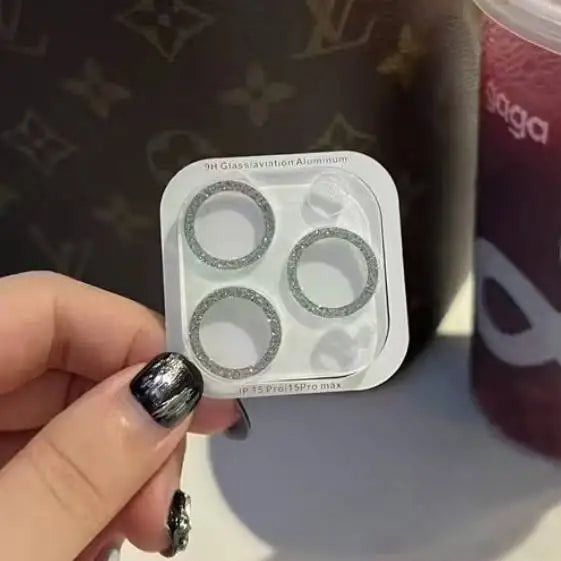 Bling Diamant Kamera Schutz iPhone