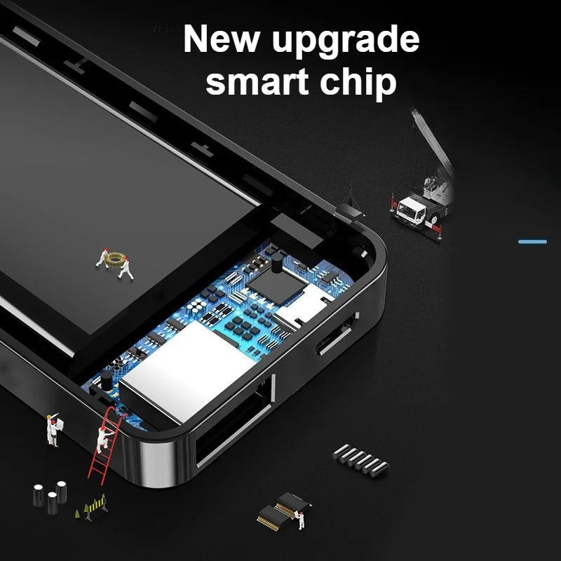 3000mAh power bank with heating scarf & gloves