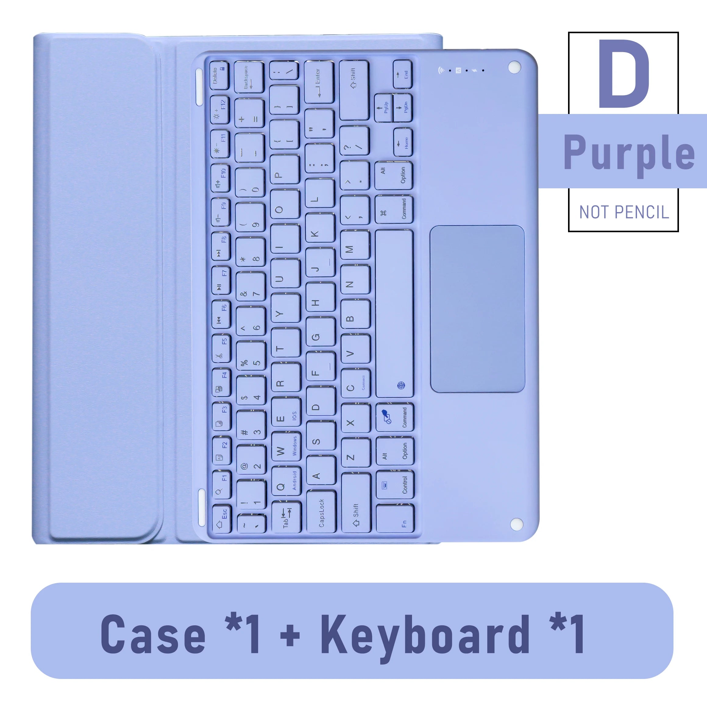 Kabellose Tastatur & Maus für iPad Hülle