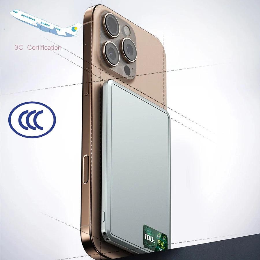 Magnetische Powerbank 5000/10000 mAh