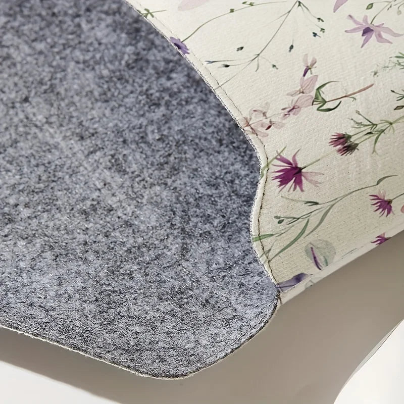 Laptoptasche Blumenmuster weich