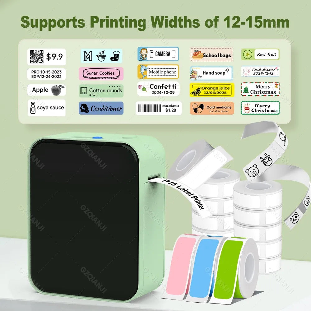 Marklife P15 Mini Bluetooth Etikettendrucker tragbar