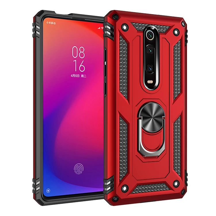 Robuste Hülle mit Ring für Xiaomi Mi 9T Pro