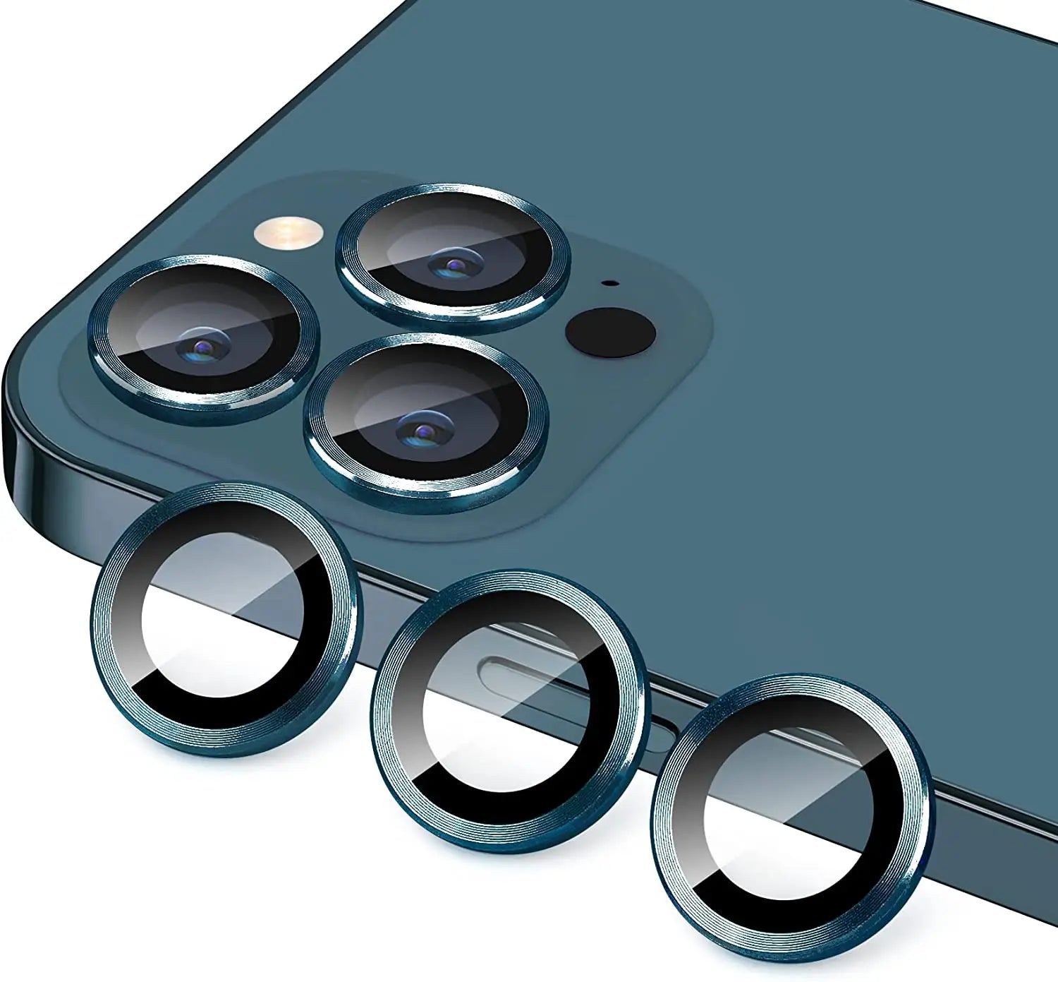 Titanium Grey Glitter Screen Protector for iPhone 17