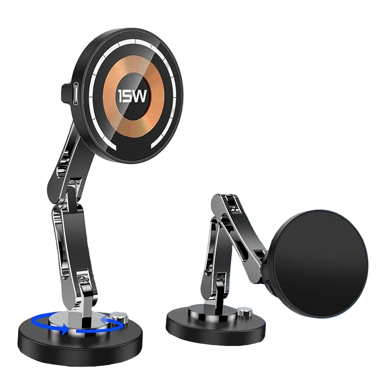 15W Magnetic Car Wireless Charger Stand