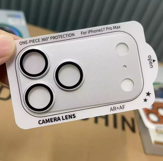Luxury camera lens protector for iPhone 17 series
