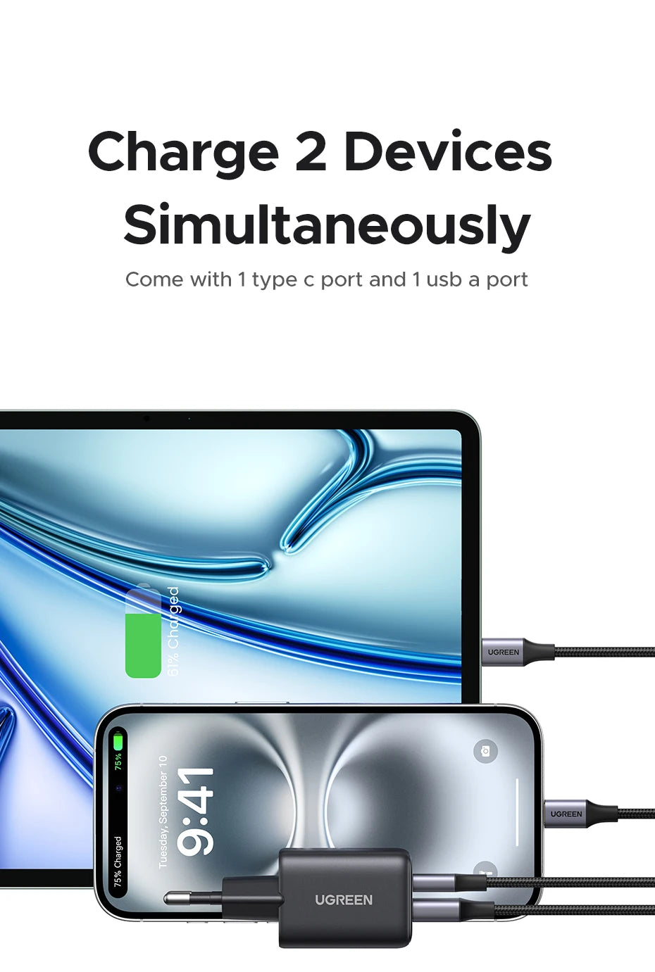 20W GaN Mini USB-C Charger PD3.0 QC3.0