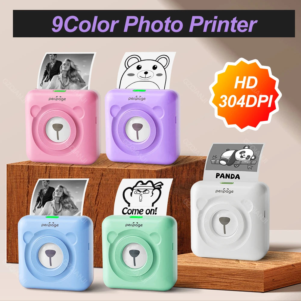 PeriPage A6 Mini Fotodrucker 304 DPI Bluetooth Tragbar