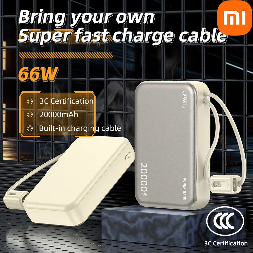 20000 mAh Powerbank 66W