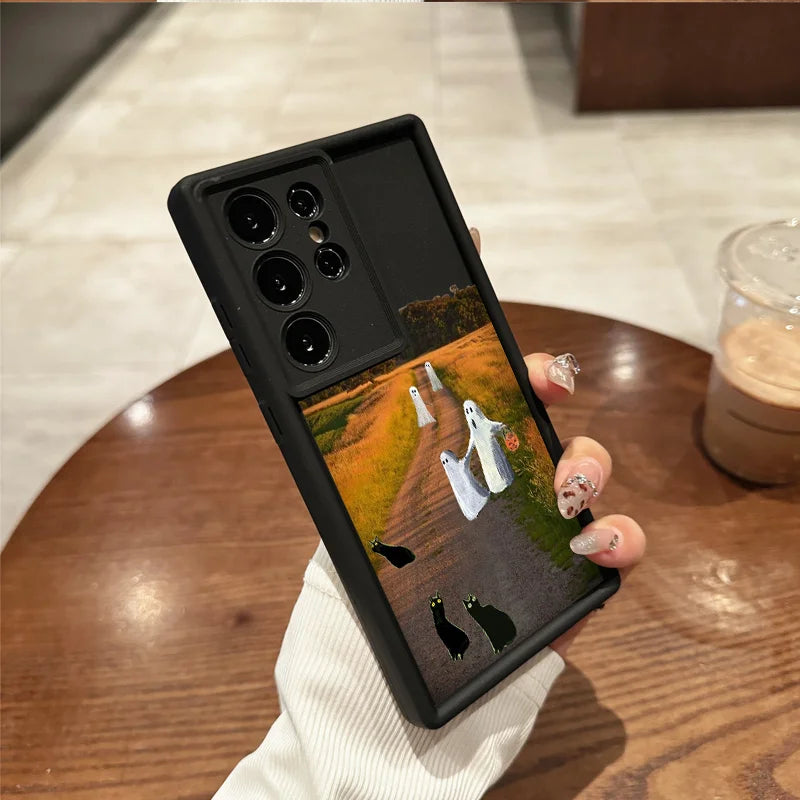 Süße Halloween Geist Hülle für Samsung Galaxy