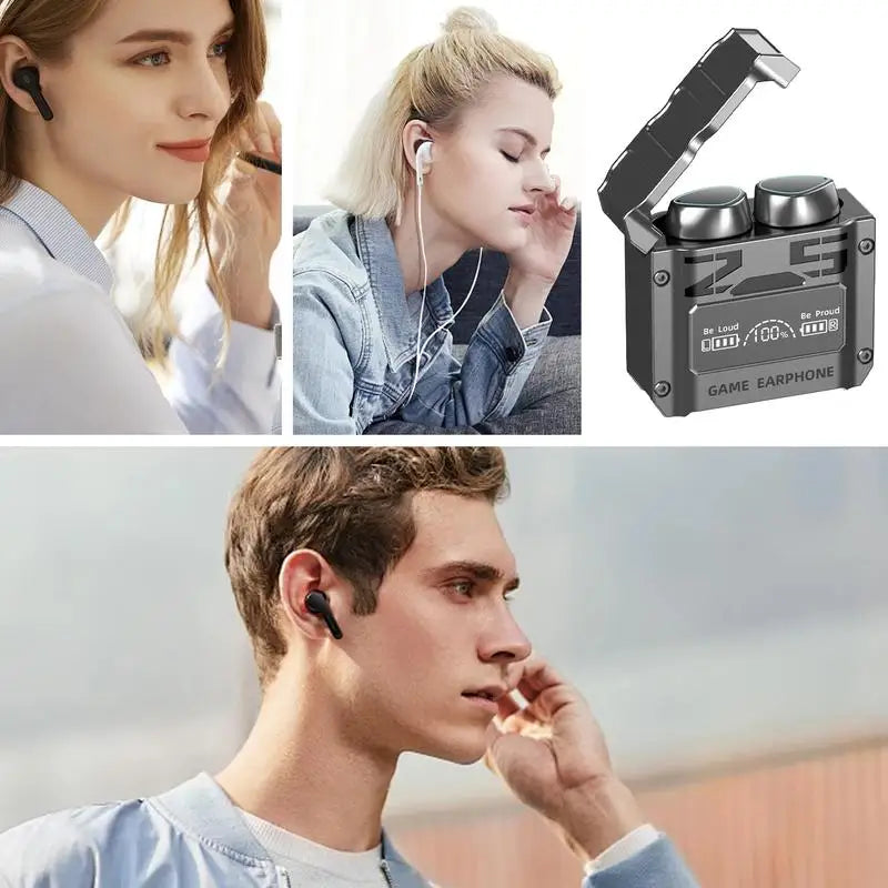 Kabellose Gaming-Ohrhörer Herren Mecha